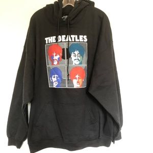 The Beatles Yellow Submarine Black Hoodie XXL